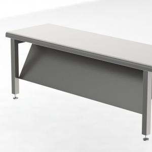 1400 mm 5 paiir of shoes / side CLEANROOM_SIT_OVER_BENCH