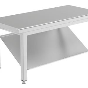 panca con 1 vano portascarpe PANCA_INOX_CLEANROOM