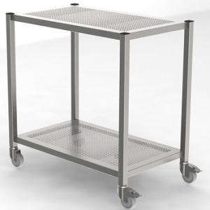 Transport cart stainless steel