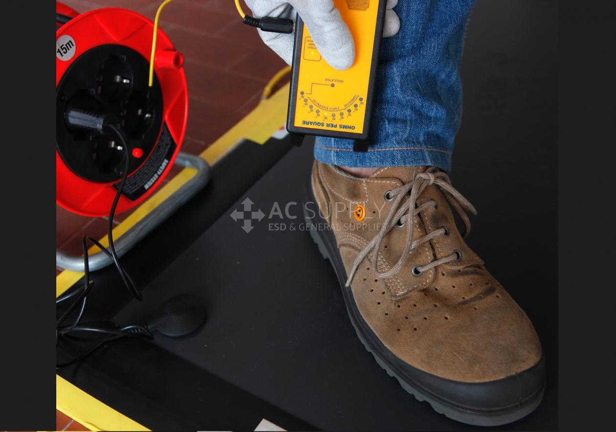 Cinturino Da Polso Antistatico ESD, Regolabile – Treston Con Cavo A Spirale - Foto 5